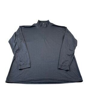 Patagonia Capilene VTG Black Half Zip Men's Pullover Size 2XL XXL
